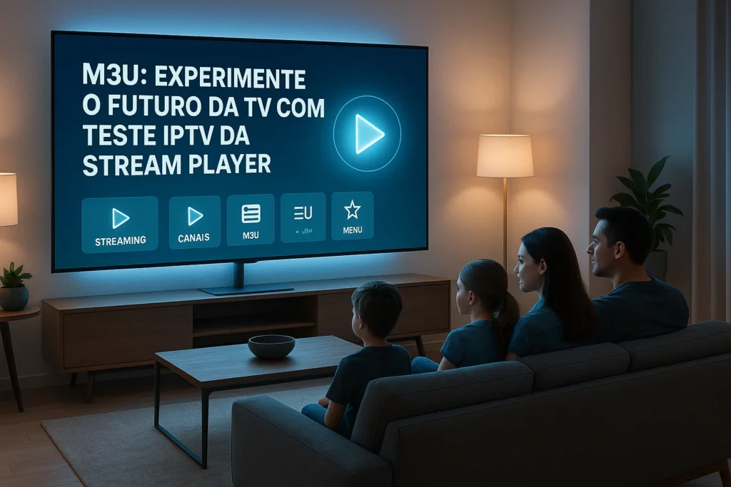 M3U: Experimente o Futuro da TV com TESTE IPTV da Stream Player 2 M3U