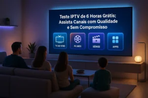 Teste IPTV de 6 Horas Grátis: Assista Canais com Qualidade e Sem Compromisso